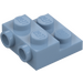 LEGO Sand Blue Plate 2 x 2 x 0.7 with 2 Studs on Side (4304 / 99206)