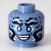 LEGO Sand Blue Prince Benthomaar Head (Recessed Solid Stud) (3626 / 78084)