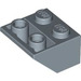 LEGO Sandblau Steigung 2 x 2 (45°) Invertiert mit flachem Abstandshalter darunter (3660)
