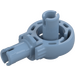 LEGO Sand Blue Technic Click Rotation Bushing with Two Pins (47455)