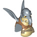 LEGO Sand Blue Watto Head with Vest and Belt (12246 / 95706)