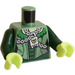 LEGO Sand Green Banshee Singer Minifig Torso (973 / 76382)