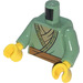 LEGO Sand Green Boat Vendor Torso (973 / 76382)