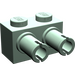 LEGO Sand Green Brick 1 x 2 with 2 Pins