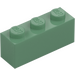 LEGO Sand Green Brick 1 x 3 (3622)