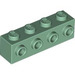 LEGO Sand Green Brick 1 x 4 with 4 Studs on One Side (30414)