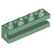 LEGO Vert Sable Brique 1 x 4 avec rainure (2653)