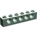 LEGO Zandgroen Steen 1 x 6 met Gaten (3894)