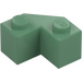 LEGO Vert Sable Brique 2 x 2 Facet (87620)