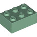 LEGO Sand Green Brick 2 x 3 (3002)