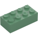 LEGO Sand Green Brick 2 x 4 (3001 / 3556)