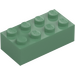 LEGO Sand Green Brick 2 x 4 (3001 / 72841)