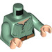 LEGO Sand Green Claire Dearing Minifig Torso (973 / 76382)