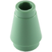 LEGO Sand Green Cone 1 x 1 with Top Groove (28701 / 59900)