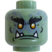 LEGO Sand Green Head (Recessed Solid Stud) (3626 / 67575)