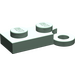 LEGO Sand Green Hinge Plate 1 x 4 Base (2429)
