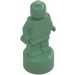 LEGO Pískově zelená Minifigurka Statuette (53017 / 90398)