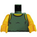 LEGO Sand Green Minifig Torso with Tank Top Dagobah Pattern (973)