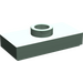 LEGO Zandgroen Plaat 1 x 2 met 1 Stud (met Groef) (3794 / 15573)