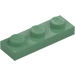 LEGO Sandgrün Platte 1 x 3 (3623)