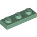 LEGO Sand Green Plate 1 x 3 (3623)