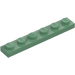 LEGO Zandgroen Plaat 1 x 6 (3666)