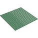 LEGO Sand Green Plate 16 x 16 with Underside Ribs (91405)