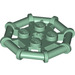 LEGO Vert sable assiette 2 x 2 avec Barre Cadre Octagonal (Clous ronds) (75937)