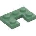 LEGO Sand Green Plate 2 x 3 with Cut Out (73831)