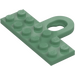 LEGO Sand Green Plate 2 x 6 with Picture Hook (78168)