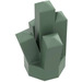LEGO Sand Green Rock 1 x 1 with 5 Points (28623 / 30385)