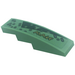 LEGO Vert sable Pente 1 x 4 Incurvé avec &#039;L71745&#039; (La gauche) Autocollant (11153)