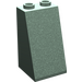 LEGO Sandgrün Steigung 2 x 2 x 3 (75°) Hohlbolzen, raue Oberfläche (3684 / 30499)