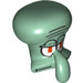 LEGO Sand Green Squidward Head (12231 / 64888)