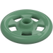 LEGO Sand Green Steering Wheel 3 x 3 (7610)