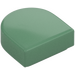 LEGO Sand Green Tile 1 x 1 Half Oval (24246 / 35399)