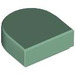 LEGO Sand Green Tile 1 x 1 Half Oval (24246 / 35399)
