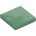 LEGO Sand Green Tile 2 x 2 with Groove (3068)
