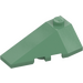 LEGO Sandgrün Keil 2 x 4 Dreifach Links (43710)