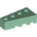 LEGO Vert sable Coin Brique 2 x 4 La gauche (41768)