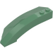 LEGO Sandgrün Keil Gebogen 3 x 8 x 2 Rechts (41749 / 42019)