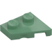 LEGO Sand Green Wedge Plate 2 x 2 Wing Left (24299)