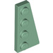 LEGO Sand Green Wedge Plate 2 x 4 Wing Right (41769)