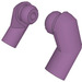 LEGO Sand Purple Minifigure Arms (Left and Right Pair)