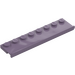 LEGO Пясъчно лилаво Плоча 2 x 8 с врата Релса (30586)