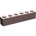 LEGO Sand Red Brick 1 x 6 (3009)