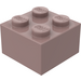 LEGO Sand Red Brick 2 x 2 (3003)