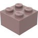 LEGO Zandrood Steen 2 x 2 (3003 / 6223)