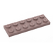 LEGO Sand Red Plate 2 x 6 (3795)