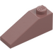 LEGO Sand Red Slope 1 x 3 (25°) (4286)